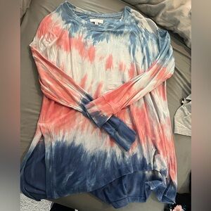 New Directions XL oversized long sleeve tee